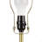 Glass Table Lamp Green See Below