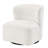 28" Wide Modern Upholstered Wing Back Swivel Barrel Chair-50377407