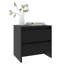 Georgan 45cm W Particle Board / Chipboard Bedside Table-274599658-274599656