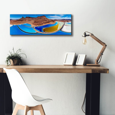 Art mural Union Rustic «Utah Moab Potash Ponds» par Epic Portfolio