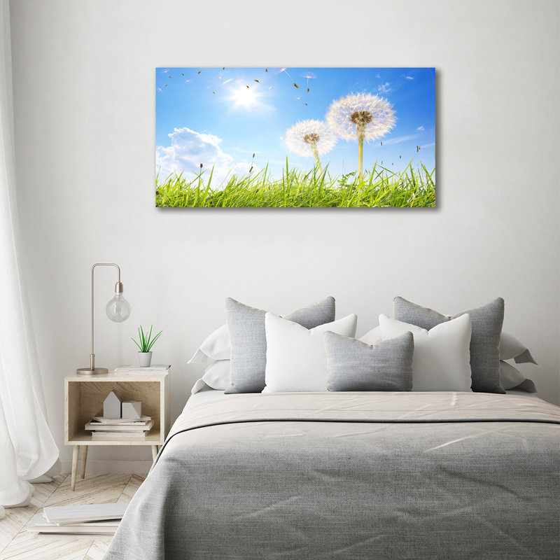 Dandelions - Wrapped Canvas Print