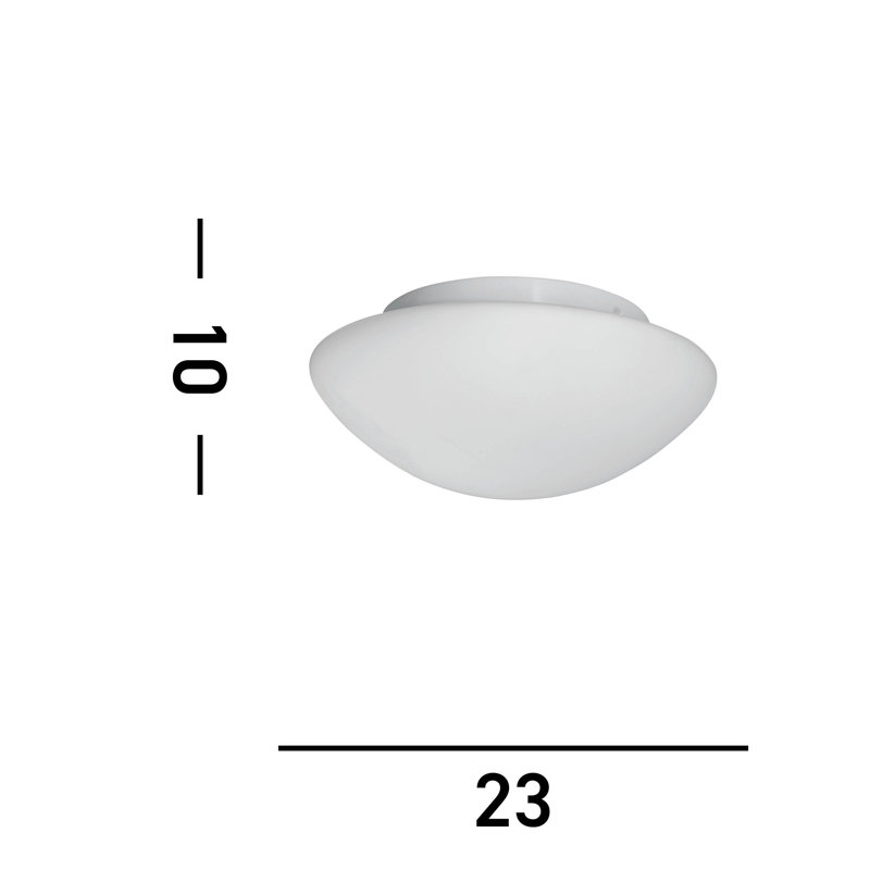 Artigoran Glass Flush Mount