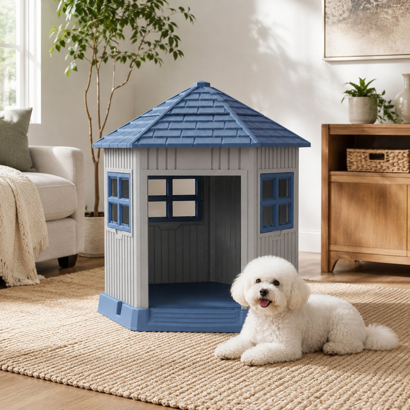 Niche pour chien résistante aux intempéries
