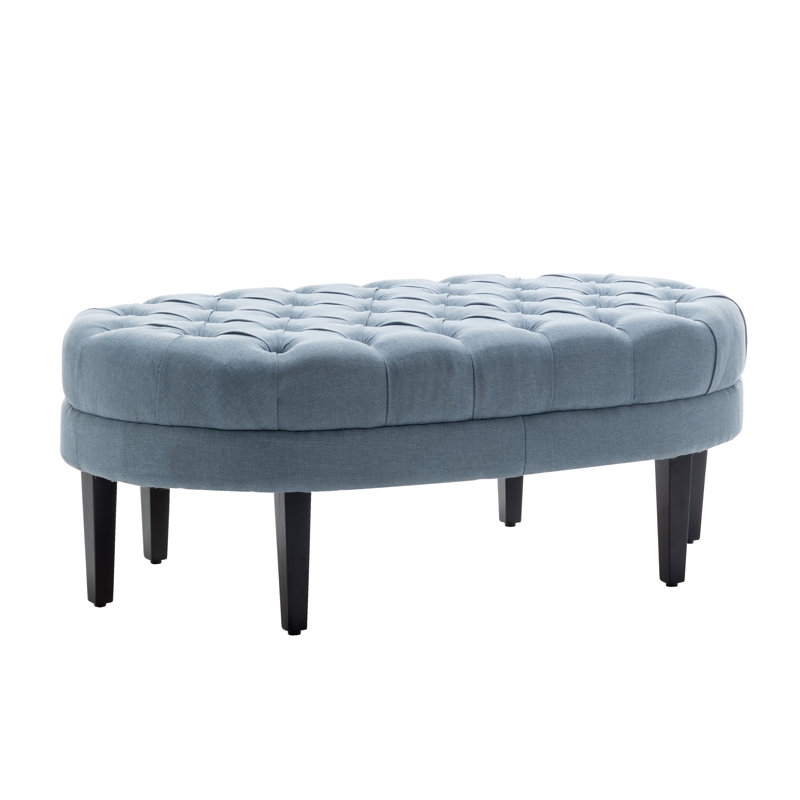 Repose-pieds Ardie, Mélange de polyester bleu