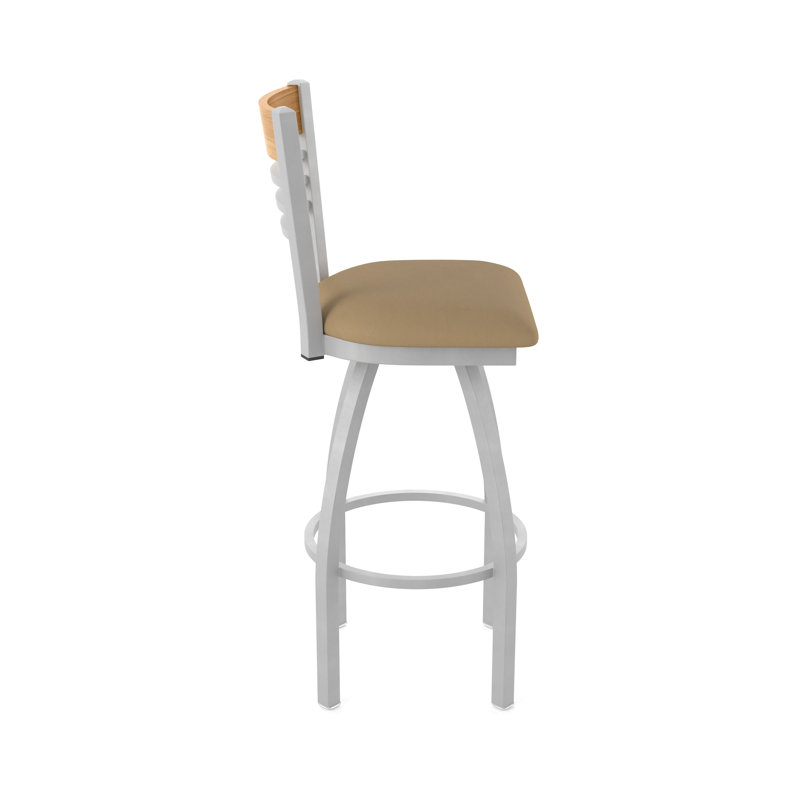 Tabouret tournant 880 Eleanor, Gris, Tanné, Très grand (assise de 36 po de hauteur)