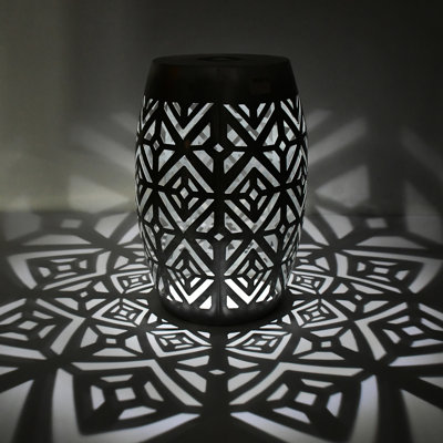 45.7cm Solar Powered Outdoor Floor Lamp