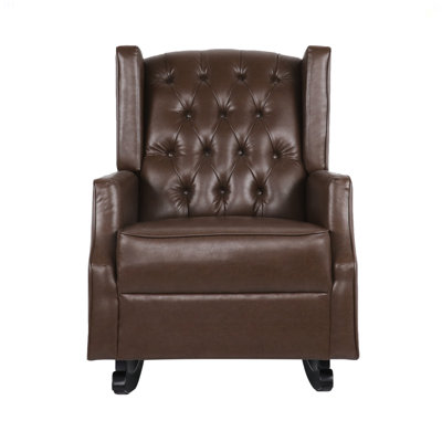 ROCKING CHAIR, Modern Style Upholstery Recliner