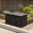 SUNCROWN Deck Box 75 Gallons Water Resistant Resin Lockable Deck Box-91830045