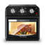 Four grille-pain à convection 12,5 pintes, multifonction 7-en-1, rôti, cuisson, gril, gril, rôtie, déshydrater, décongeler, acier inoxydable | Idée de cadeau