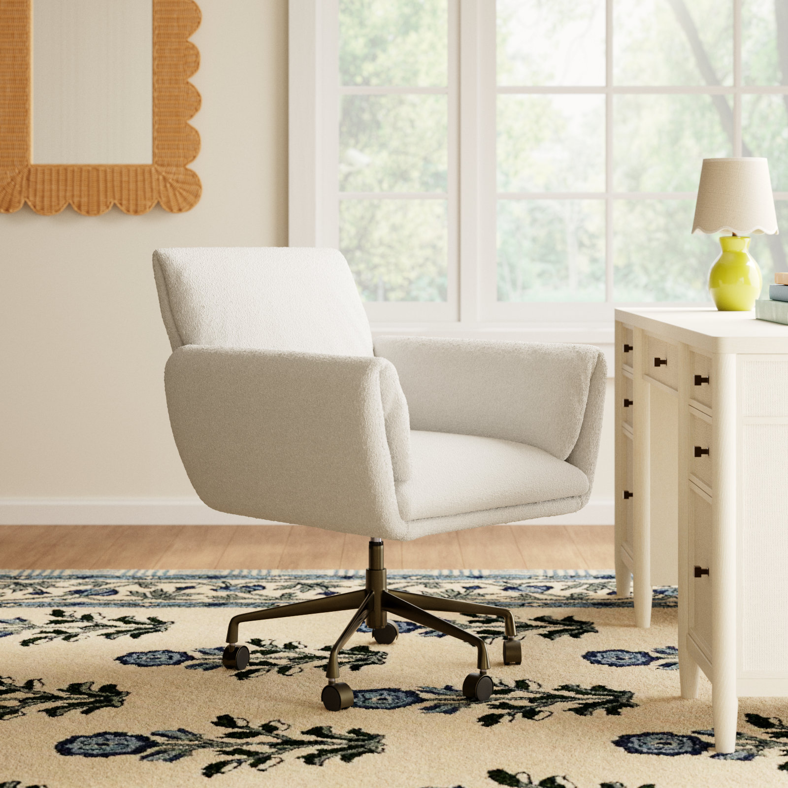 Four Hands Salerno Desk Chair - Thumbnail 2