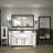 Amara Tempered Glass and Aluminum Alloy Framed Wall Mirror-440482515-440482519