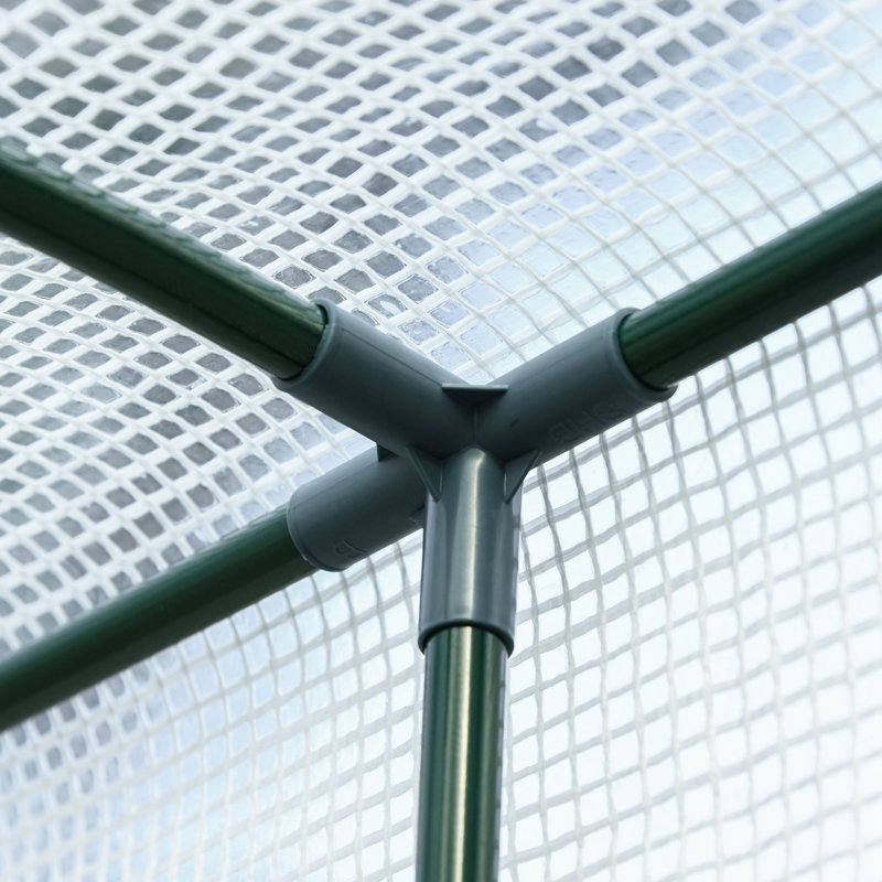 56.4" W x 46.8" D Lean-To Greenhouse