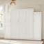 Cadre de lit escamotable avec lit escamotable et 2 tablettes Murphy-54310412