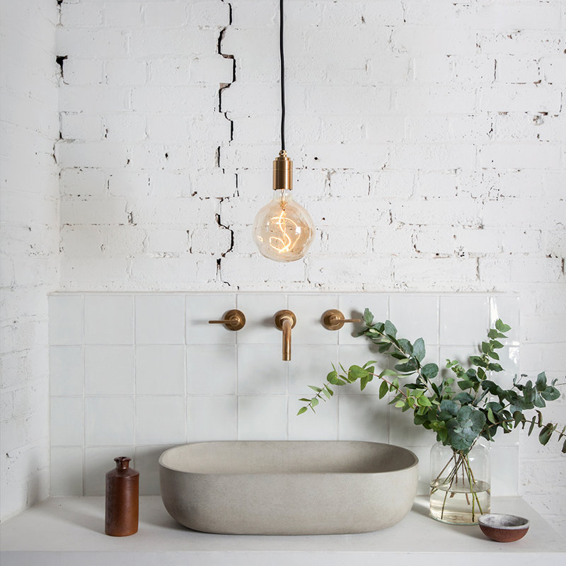 Voronoi I 1 - Light Pendant, Brass