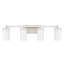 Éclairage pour salle de bain 2 lumières Irela en nickel satiné-880402503-918299682-918299695