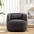 Jaydin 34" Wide Boucle Upholstered Swivel Armchair-1969483888