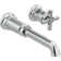 Invari® Single-Handle Wall-Mount Lavatory Faucet - Less Handle