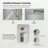Cube 2-Function Pressure Balanced Complete Shower Faucet Set with Slide Bar-134155029