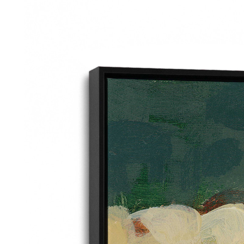 «Wildflowers III» par Krystal Adams, reproduction d'art, L 24 po x H 36 po, Noir, Toile avec cadre