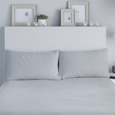 Brushed Bedding 100% Cotton Housewife Pillow Case