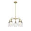 Lustre géométrique à intensité variable en acier à 5 lumières Amylea-94485236-94485246-139578665