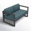 Avion Loveseat - Black-247300376-267548404