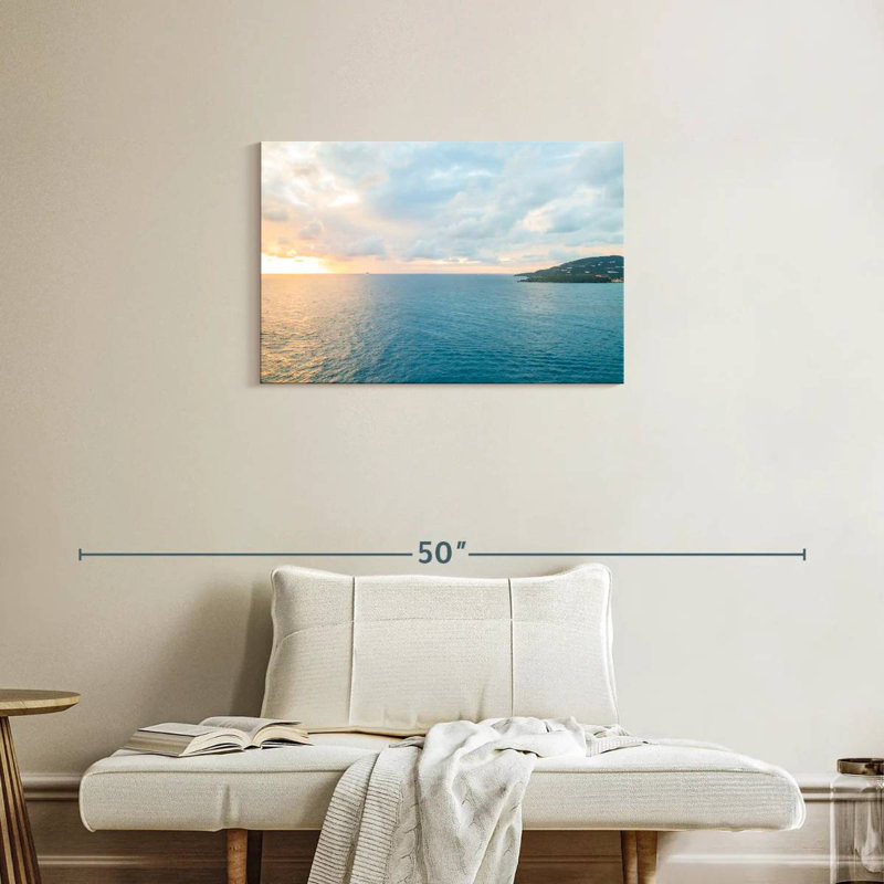 Alvord Philipsburg Ocean Blue Sky, 20" H x 30" W