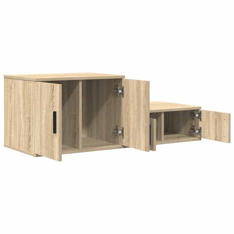 Storage Cabinet 108 X 41 X 40 Cm Engineered Wood, Sonoma Oak