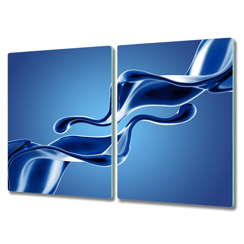 Emmeram Irregular Wave Chopping Board, 40cm L x 52cm W