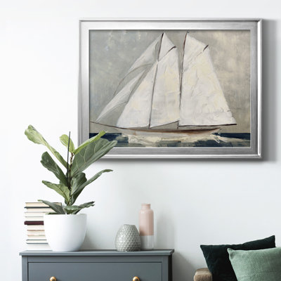 «Réglage de voile» - reproduction de cadre photo