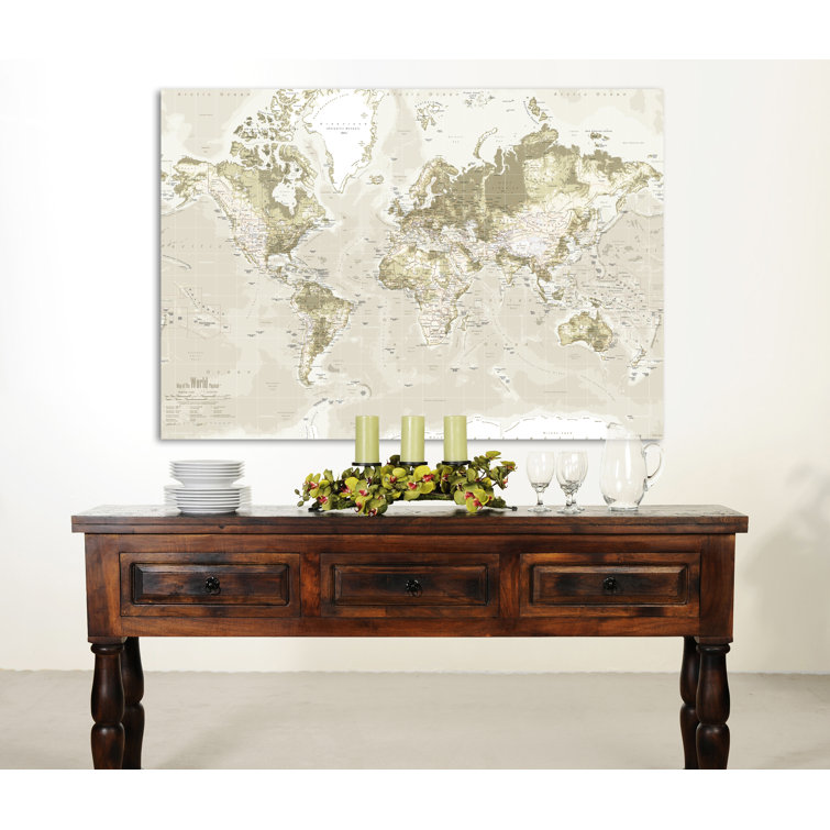 East Urban Home Wrapped Canvas Graphic Art | Wayfair.co.uk