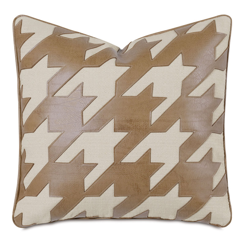Lodge Square Pillow Cover & Insert, Vivo Bisque