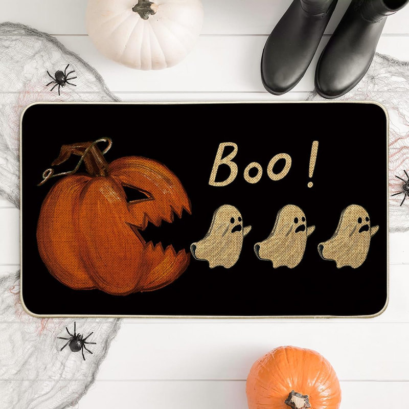 Paillasson Ghost Boo Pumpkin Halloween