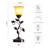Hebel 18.5" Antique Floral Table Lamp Set With USB Ports