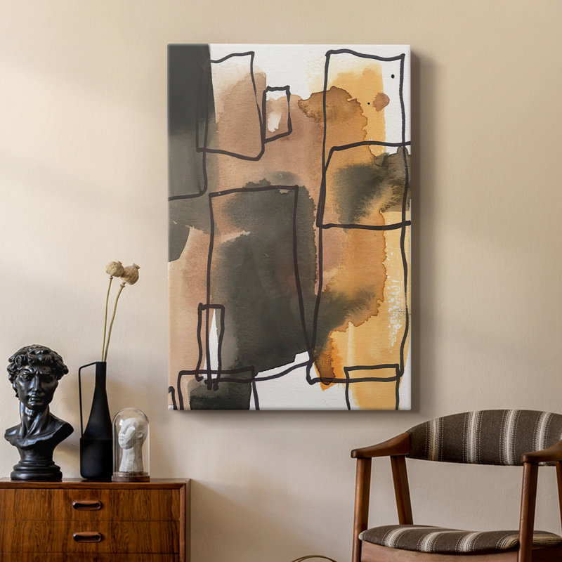 Retro Vibe I - Gallery Cavas sur mesure, H 27 po x l 18 po