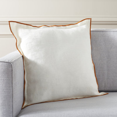  Linen Throw Square Pillow Cover & Insert