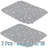 Pebble Sink Mats,PVC Saddle Protectors(2 Pack)-112966435