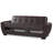 93.5'' Faux Leather Sleeper Sofa-1398695098