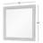 Country Living Vintage Market Rectangular Mirror (Beveled Glass)-116116898