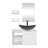 Mereworth 28" Wall-Mounted Single Bathroom Vanity Set-576803923-576803928-573985454