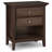 Amherst - Bedside Table - Natural Aged Brown-2096213991