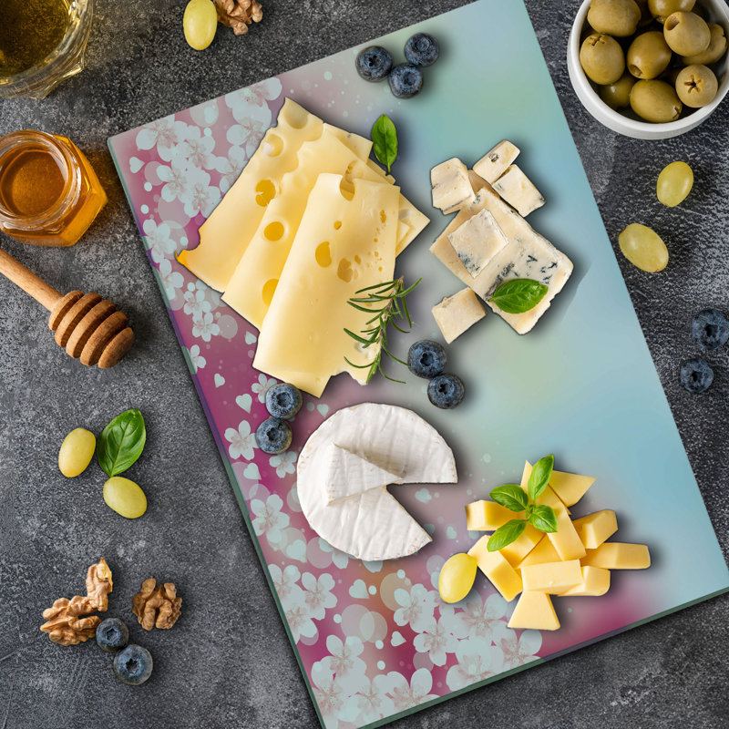 Planche à découper pastel de grande taille Ambesonne
