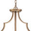 Lustre à abat-jours cylindrique à trois lumières-689138727