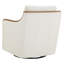 Fauteuil d'appoint pivotant en cuir Grayton-122584617