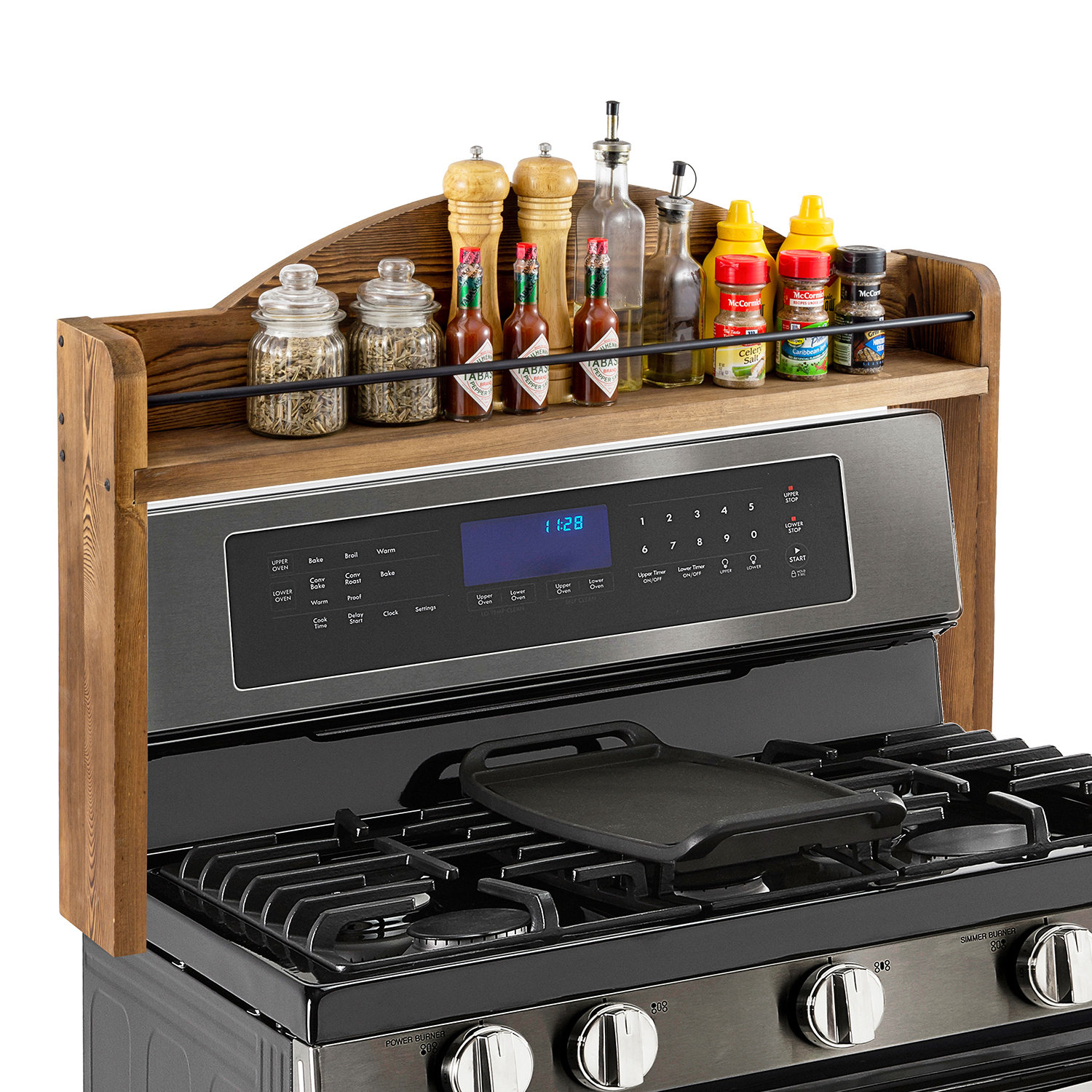 Stove spice online rack