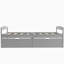Lit plateforme avec rangement Damians-1986659262