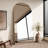 Oversized Arched Frameless Full Length Floor Mirror with Stand, Wall Mounted or Leaning Mirror for Bedroom, Home Gym, Living Room, Entryway-891723388-891723360