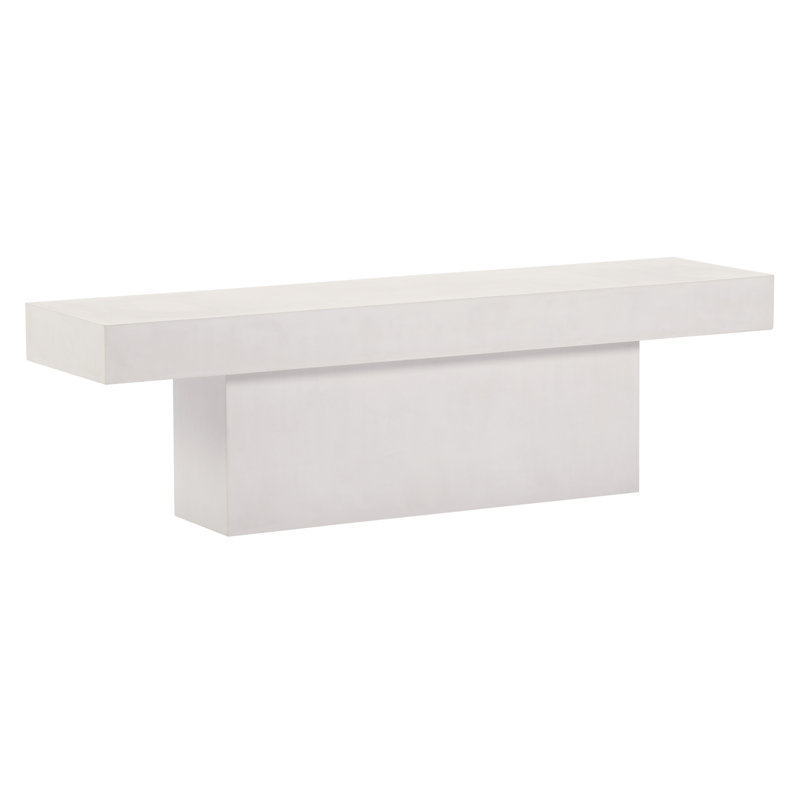 Perpetual Outdoor Bench, White