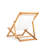 Solid Wood Folding Deck Chair
