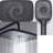 Modern Rain Shower System Combo – 12” Rainfall Head, Handheld Sprayer & Tub Spout, All-in-One Shower Faucet Set with Valve-91518282